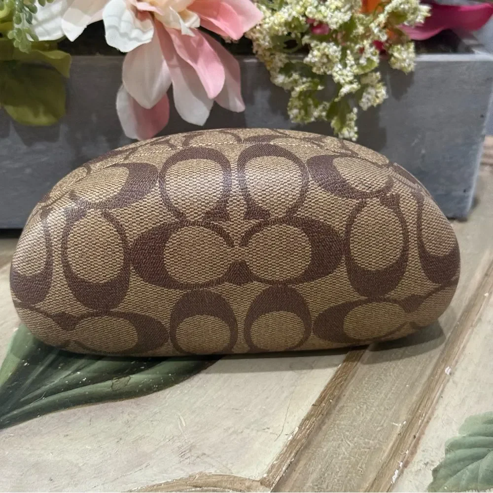 Coach Eyeglasses Sunglasses Hard Shell Case & Cleaning Cloth